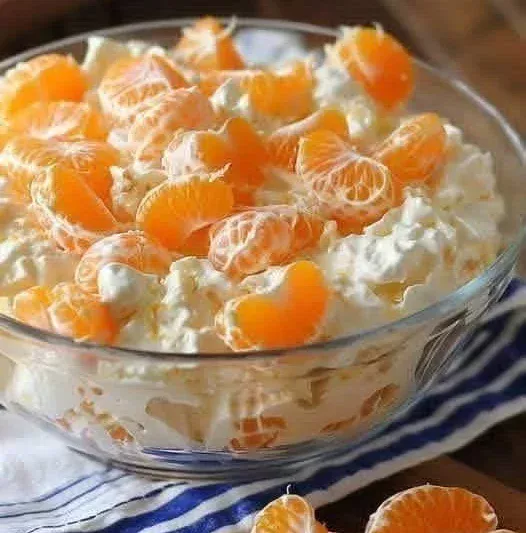 Creamy Mandarin Orange Fluff Salad