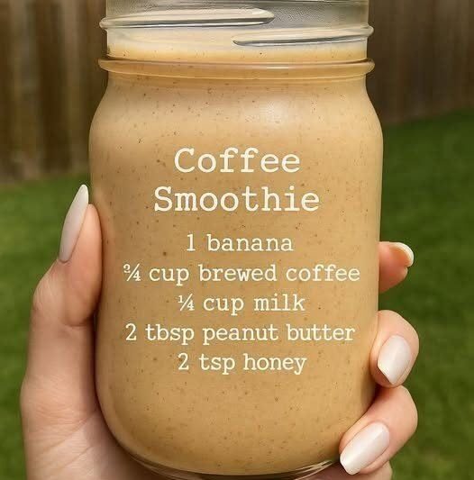 Morning Energy Coffee Smoothie,,,
