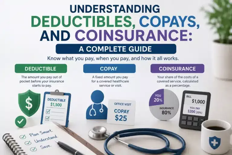 Understanding Deductibles, Copays, and Coinsurance