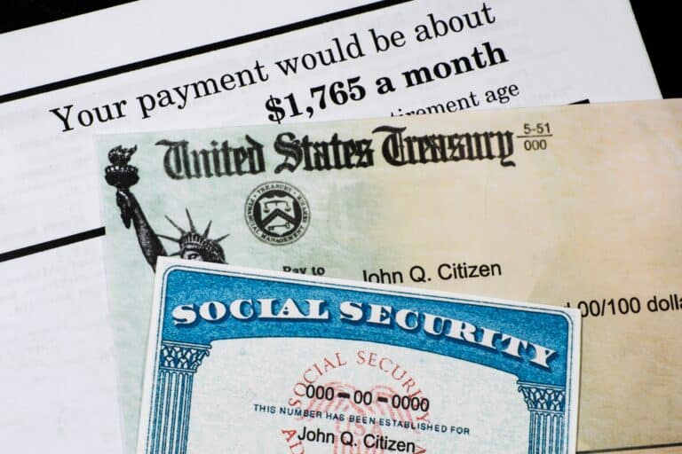 A,Corner,Of,Social,Security,Administration,Annual,Statement,Showing,Benefits